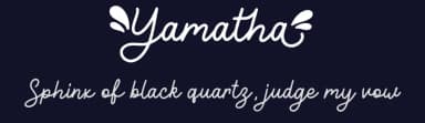 Yamatha by Attype Studio — Script Handwritten Font — thumbnail 2