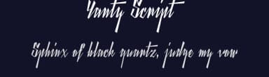 Yanty Script by Måns Grebäck — Script Handwritten Font — thumbnail 2