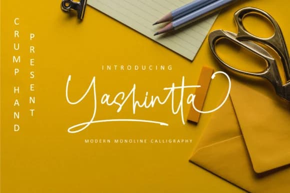 Yashintta Duo Font by Eifets — Script Handwritten Font — preview 1