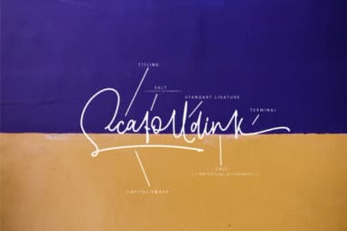 Yashintta Duo Font by Eifets — Script Handwritten Font — thumbnail 3