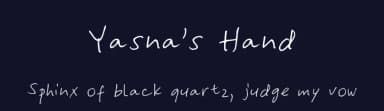Yasna's Hand by Falve — Script Handwritten Font — thumbnail 2