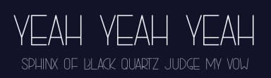 Yeah Yeah Yeah by Nariswari Creative — Sans Serif Font — thumbnail 2