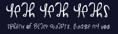 Yeah Yeah Yeahs by Des Gomez — Script Handwritten Font — thumbnail 2
