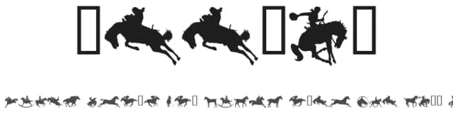 YeeHaw by FontFreak — Dingbats Font