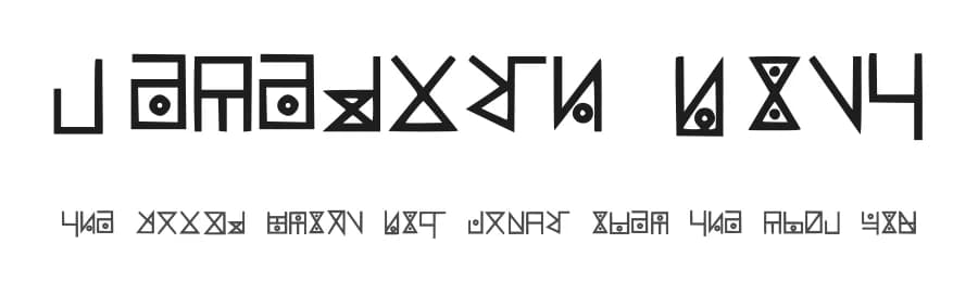 Yelekish Font by 暘 弥涼 — Dingbats Font