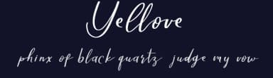 Yellove by Just Font You — Script Handwritten Font — thumbnail 2