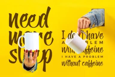 Yellow Ginger Font by diqtam — Script Handwritten Font — thumbnail 3