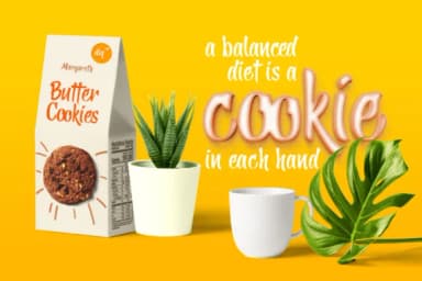 Yellow Ginger Font by diqtam — Script Handwritten Font — thumbnail 5