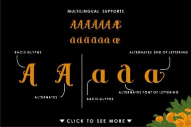 Yellow Orange Font by inumocca_type — Script Handwritten Font — thumbnail 3