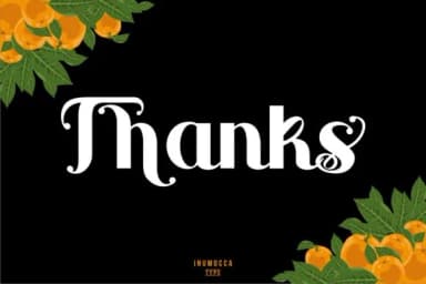 Yellow Orange Font by inumocca_type — Script Handwritten Font — thumbnail 5