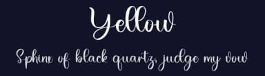 Yellow by PiPi Creative STUDIO — Script Handwritten Font — thumbnail 2