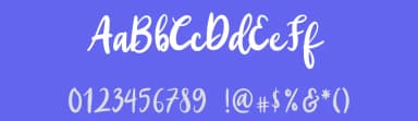 Yellow Bunny by Ikrar Bey Khubaib — Script Handwritten Font — thumbnail 3