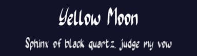 Yellow Moon by Rangkai Aksara — Script Handwritten Font — thumbnail 2