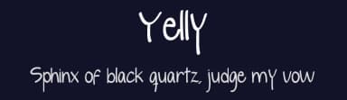 Yelly by Carolina Mejia — Script Handwritten Font — thumbnail 2