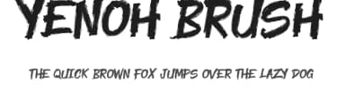Yenoh Brush by CconceptLab — Script Handwritten Font — thumbnail 1