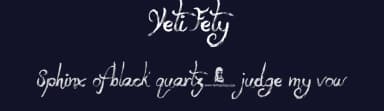Yeti Fety by JSH creates — Script Handwritten Font — thumbnail 2