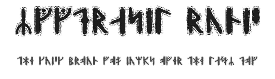 Yggdrasil Runic by Samyuli — Dingbats Font