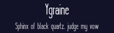 Ygraine by Type Sailor — Sans Serif Font — thumbnail 2