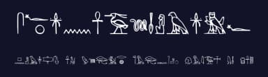 Yiroglyphics by Iconian Fonts — Dingbats Font — thumbnail 2