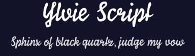 Ylvie Script by Anja Pöchhacker — Script Handwritten Font — thumbnail 2