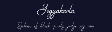 Yogyakarta by Letterafa Studio — Script Handwritten Font — thumbnail 2