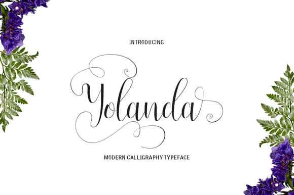 Yolanda Font by Alqawoms — Script Handwritten Font