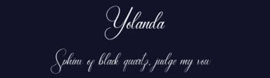 Yolanda by Erik Studio — Script Handwritten Font — thumbnail 2