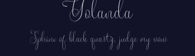 Yolanda by Marwah Store — Script Handwritten Font — thumbnail 2