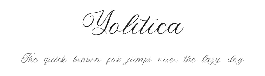 Yolitica by ToniStudio — Script Handwritten Font