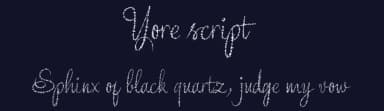 Yore script by Poemhaiku — Script Handwritten Font — thumbnail 2
