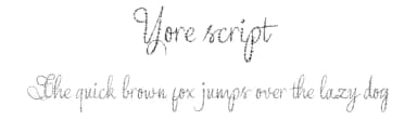 Yore script by Poemhaiku — Script Handwritten Font — thumbnail 1