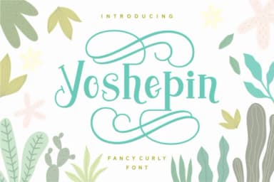 Yoshephin Font by Keithzo (7NTypes) — Script Handwritten Font — thumbnail 1