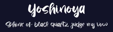 Yoshinoya by Arif Studios — Script Handwritten Font — thumbnail 2