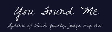 You Found Me by Kimberly Geswein — Script Handwritten Font — thumbnail 2