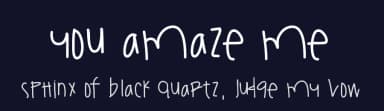 You Amaze Me by Des Gomez — Script Handwritten Font — thumbnail 2