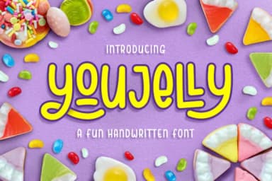 Youjelly Font by collectypestudio — Script Handwritten Font — thumbnail 1