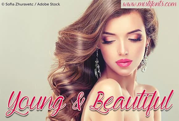 Young and Beautiful Font by Misti — Script Handwritten Font