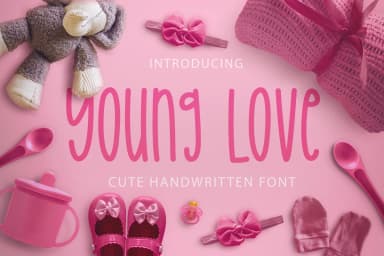 Young Love Font by Kang1993 — Script Handwritten Font — thumbnail 1