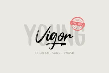 Young Vigor Duo Font by Khurasan — Script Handwritten Font — thumbnail 1