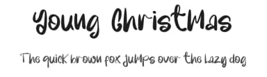 Young  Christmas by Katrin Studio — Script Handwritten Font — thumbnail 1