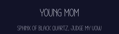 Young Mom by Andi Moz — Script Handwritten Font — thumbnail 2