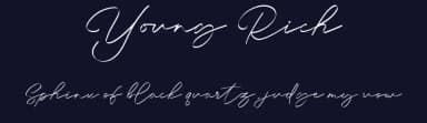 Young Rich by RantautypeStudio — Script Handwritten Font — thumbnail 2