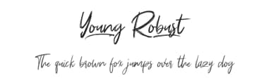 Young Robust by Khurasan — Script Handwritten Font — thumbnail 1
