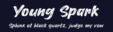 Young Spark by Khurasan — Script Handwritten Font — thumbnail 2