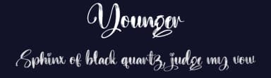 Younger by Scratchones — Script Handwritten Font — thumbnail 2