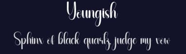 Youngish by Andi Moz — Script Handwritten Font — thumbnail 2