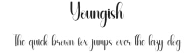 Youngish by Andi Moz — Script Handwritten Font — thumbnail 1