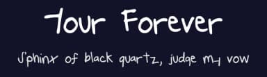 Your Forever by Ame Jay — Script Handwritten Font — thumbnail 2