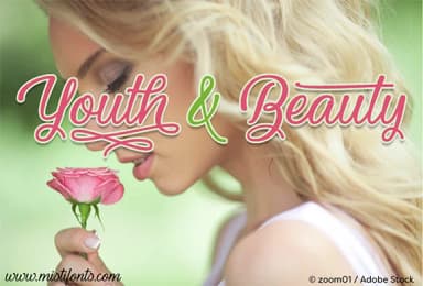 Youth and Beauty Font by Misti — Script Handwritten Font — thumbnail 3