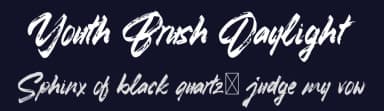 Youth Brush Daylight by Kotak Kuning Studio — Script Handwritten Font — thumbnail 2